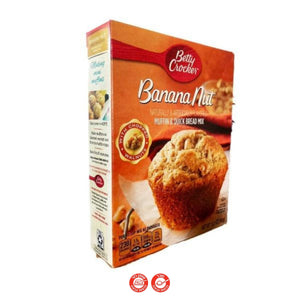 Betty Crocker Banana Nut muffin בטי קרוקר מאפין בננה להכנה - טעימים