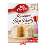 Betty Crocker Rainbow Chip Party בטי קרוקר עוגה להכנה ריינבו צ'יפ