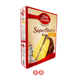 Betty Crocker Super Moist Yellow בטי קרוקר עוגה צהובה אוורירית טעימים - טעימים