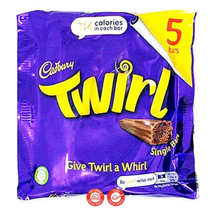 Cadbury Twirl bites חמישיית מקופלת קדבורי