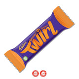 Cadbury Twirl Orange קדבורי בר שוקולד בטעם תפוז שוקולדים