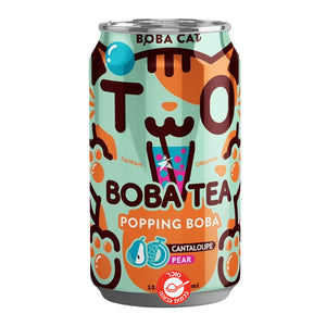 Boba Bubble Pear Cantalope תה באבל בטעם מלון אגס