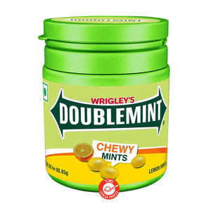 Wrigley's Chewy DoubleMint ריגלי סוכריות רכות בטעם מנטה לימון