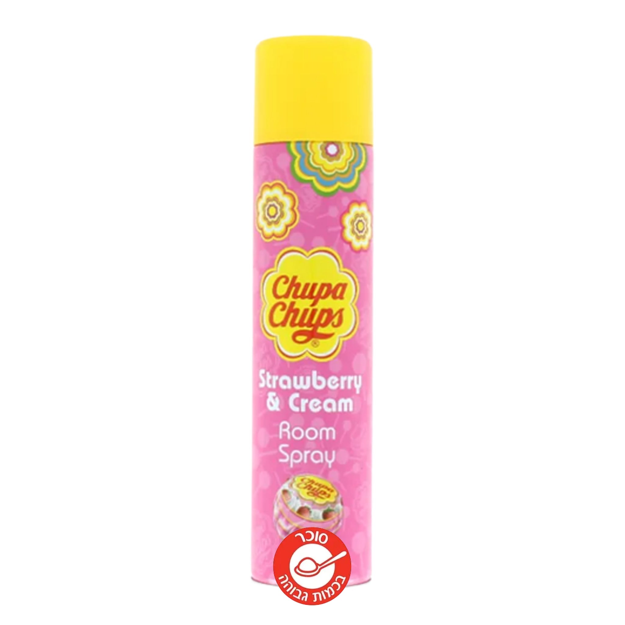 Chupa Chups Room Spray Strawberry ספריי בישום צ’ופה בריח תות סוכריות