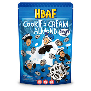 HBAF Cookie Cream Almond שקדים מצופים בטעם קרם עוגיות