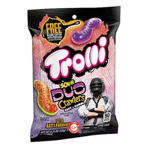 Trolli Sour Duo Crawlers תולעים חמוצות בשני טעמים טרולי