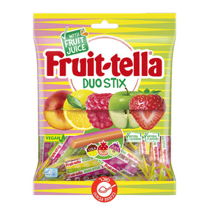 Fruit-tella Dou Stix טופי פרוטלה סטיקס בשני טעמים