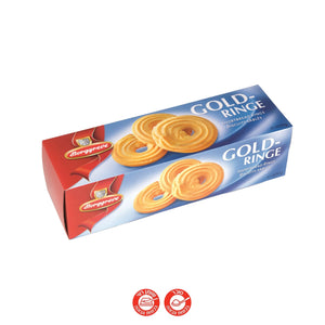 Gold Ringe Shortbread rings עוגיות חמאה