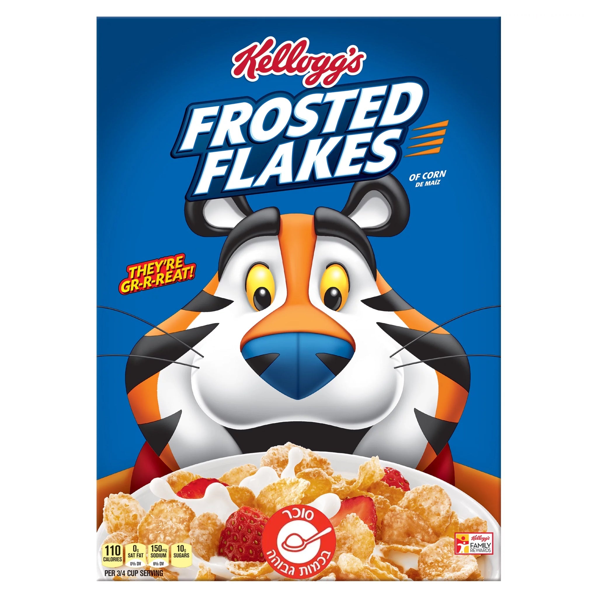 Kellog's Frosted Flakes דגני בוקר קלוגס פרוסטד