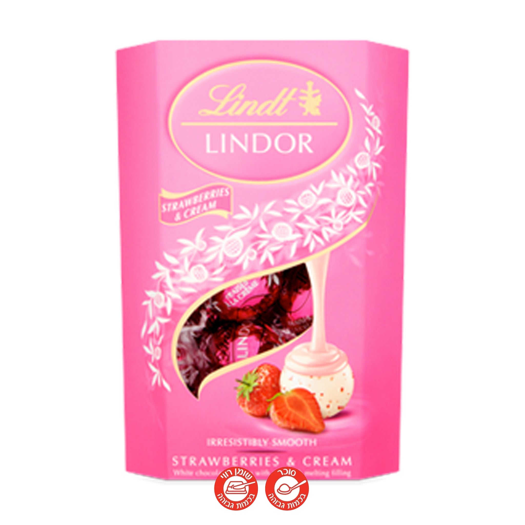 Lindor Strawberry 200g לינדור משובח בטעם תות