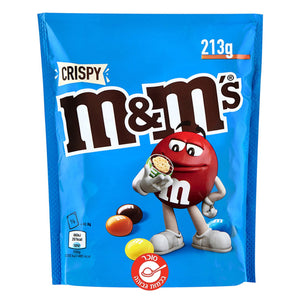 M&M Crispy 213G אמ אנד אם קריספי סוכריות