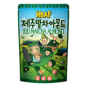 HBAF Matcha Almond שקדים בציפוי מאצ'ה