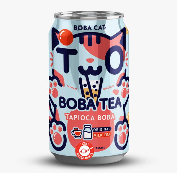 Boba Bubble Original Milk Tea תה באבל בטעם אורגינל