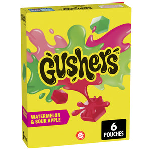 Gushers Watermelon & Sour Apple גאשרס בטעם אבטיח ותפוח חמוץ