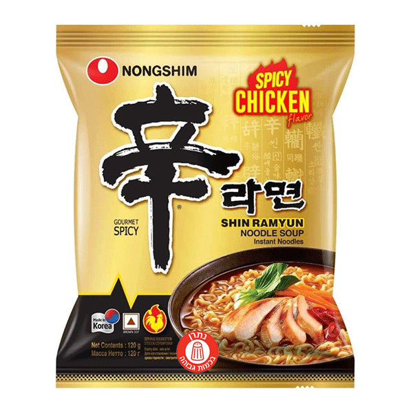 Nogshim StirFry Spicy Noodle נודלס קוריאני מוקפץ חריף בטעם עוף