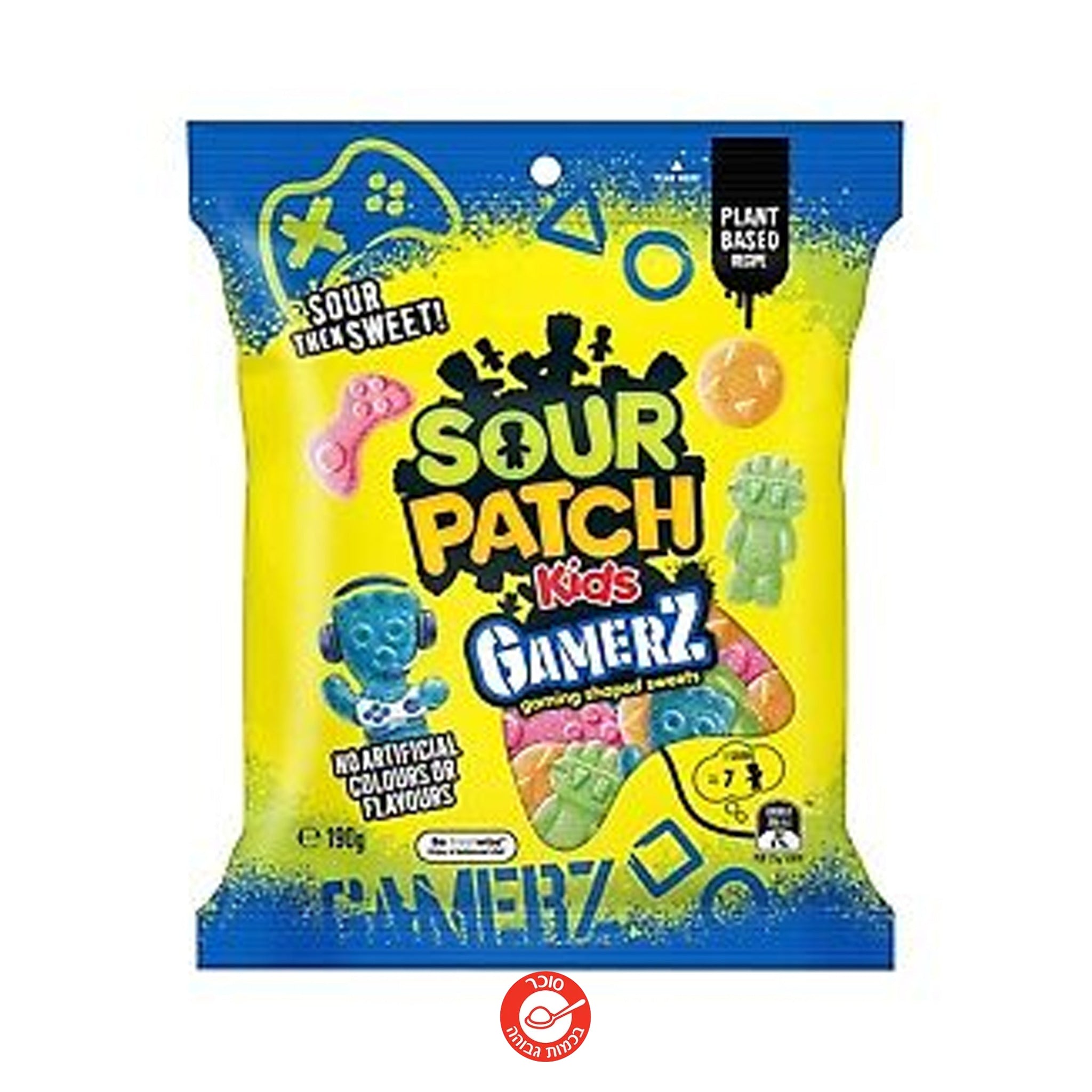 Sour Patch Kids Gamerz סאוור פאץ בצורת גיימינג