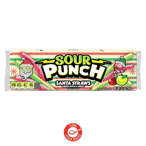 Sour Punch Green Apple & Berry סאוור שרוכים תפוח ירוק ואוכמניות