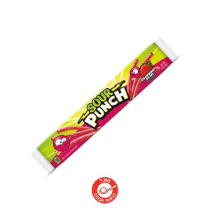 Sour Punch Strawberry סאווור פאנץ שרוכים בטעם תות