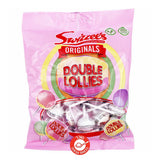 Swizzles Double Lollies סוכריות סודה על מקל בשני צבעים