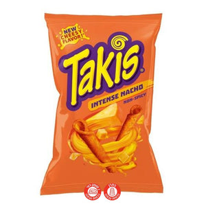 Takis Intense Nachos Cheese 92g טאקיז חריף נאצ'וס גבינה