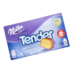 Milka Tender Milk עוגיות ספוג קרם חלב מילקה