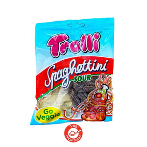 ⁨Trolli spaggetini sour cola טרולי ספגטי חמוץ קולה - טעימים