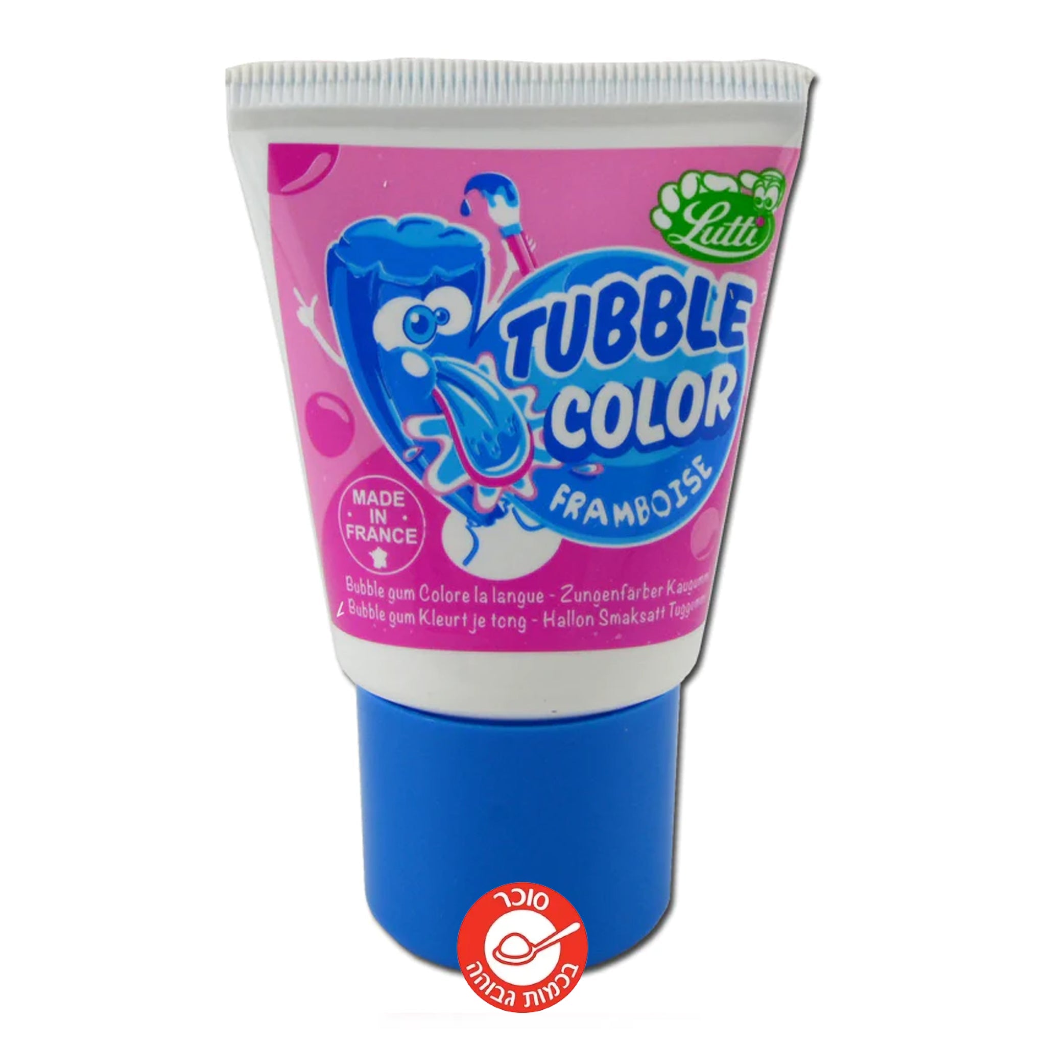 Tubble Gum Color מסטיק צובע לשון בשפורפרת